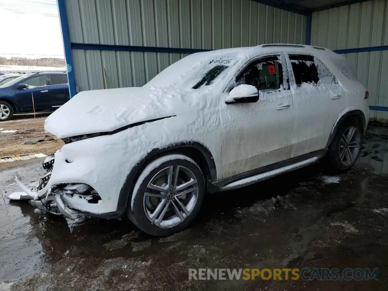 1 Photograph of a damaged car 4JGFB4KB1MA474612 MERCEDES-BENZ GLE-CLASS 2021