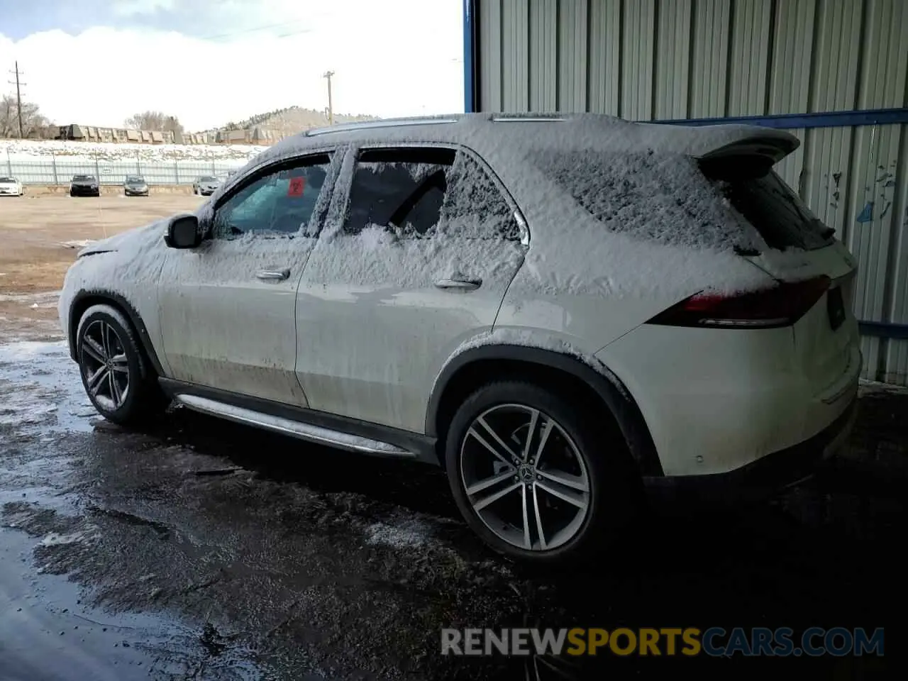 2 Photograph of a damaged car 4JGFB4KB1MA474612 MERCEDES-BENZ GLE-CLASS 2021