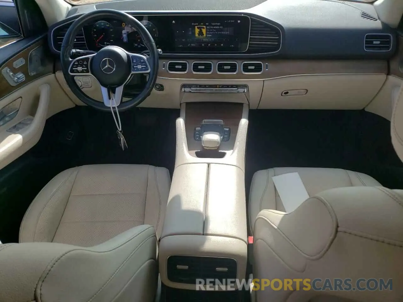 8 Photograph of a damaged car 4JGFB4KB1MA493824 MERCEDES-BENZ GLE-CLASS 2021
