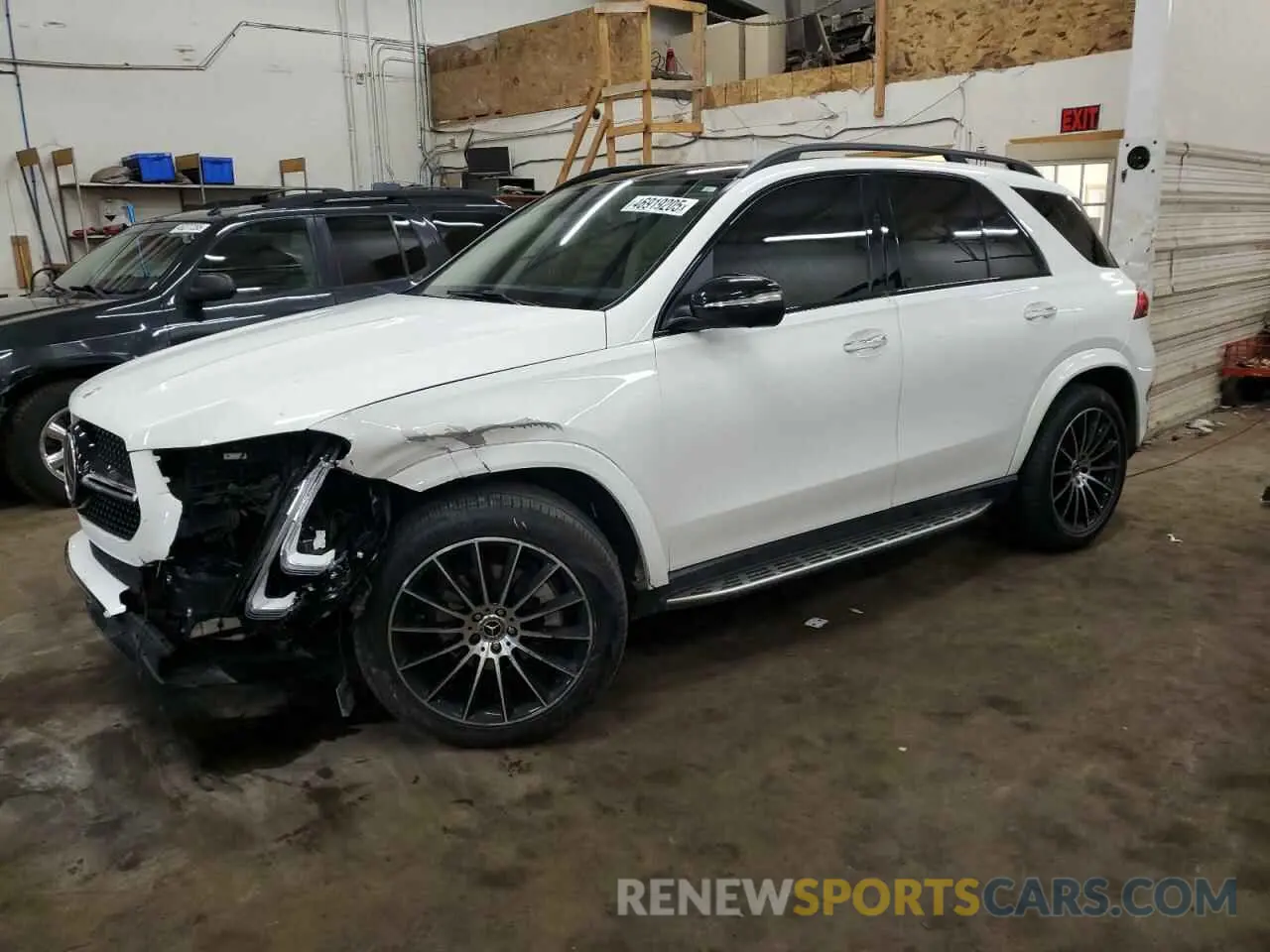 1 Photograph of a damaged car 4JGFB4KB1MA497209 MERCEDES-BENZ GLE-CLASS 2021