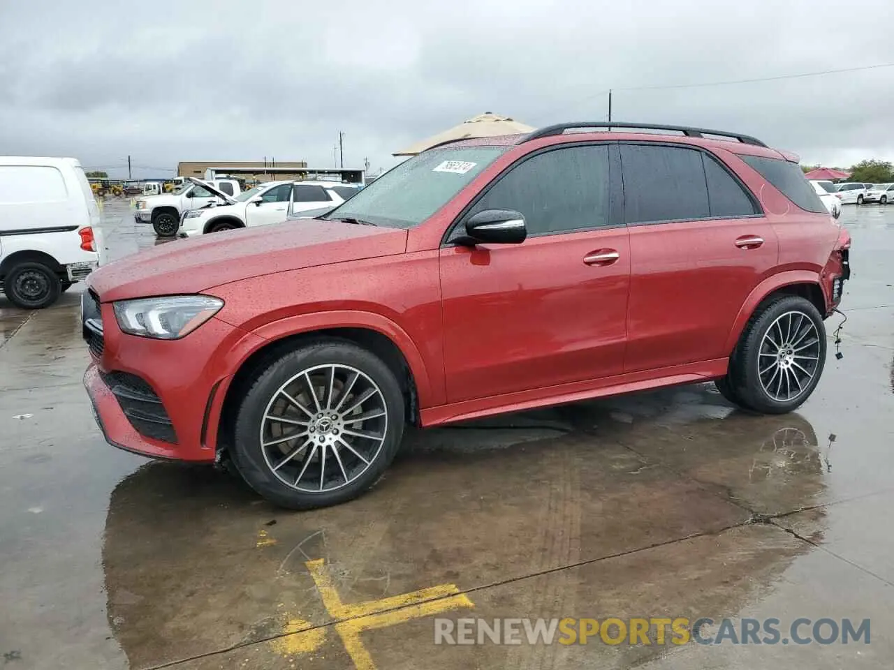 1 Photograph of a damaged car 4JGFB4KB2MA312990 MERCEDES-BENZ GLE-CLASS 2021