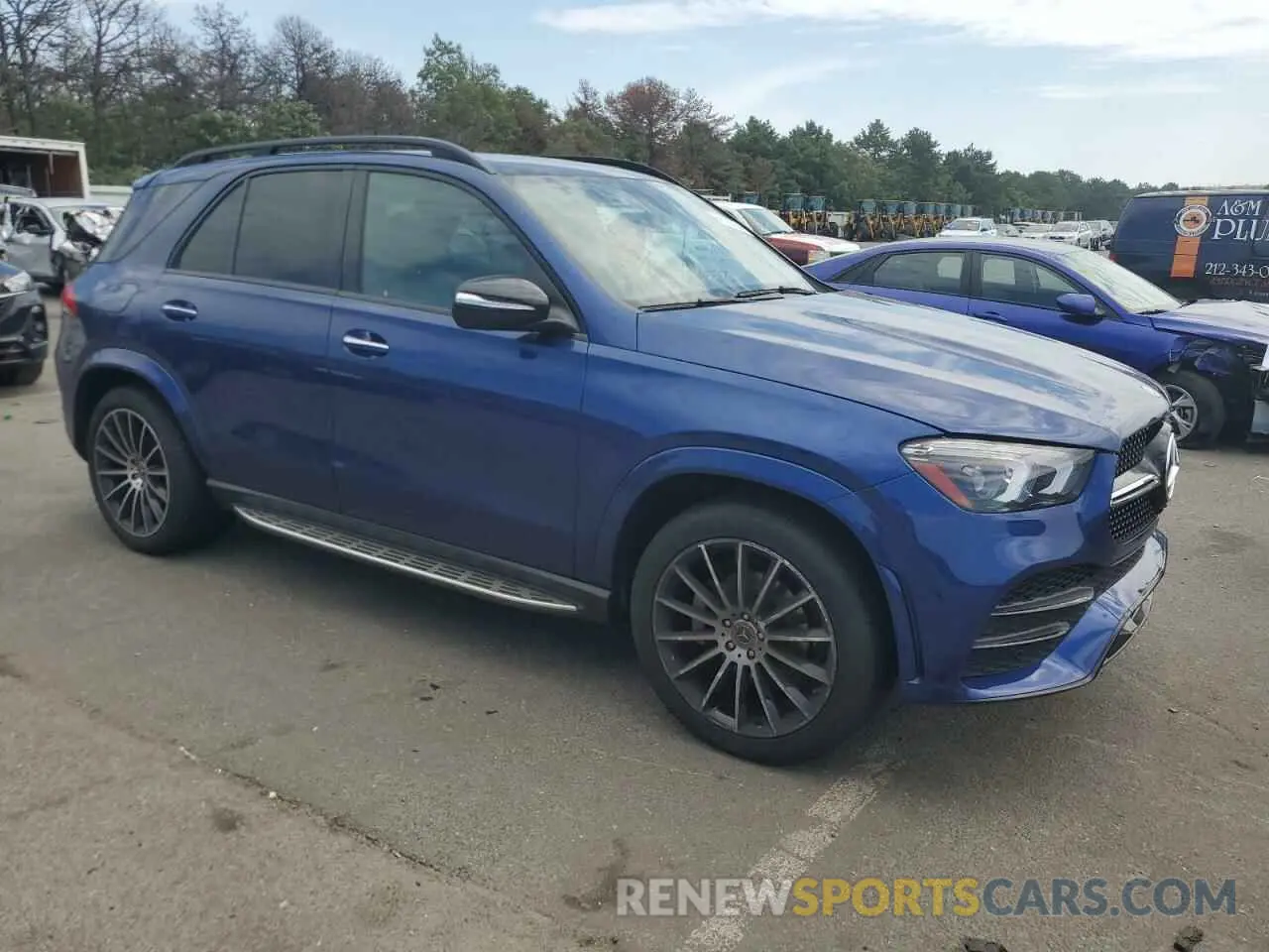 4 Photograph of a damaged car 4JGFB4KB2MA535546 MERCEDES-BENZ GLE-CLASS 2021