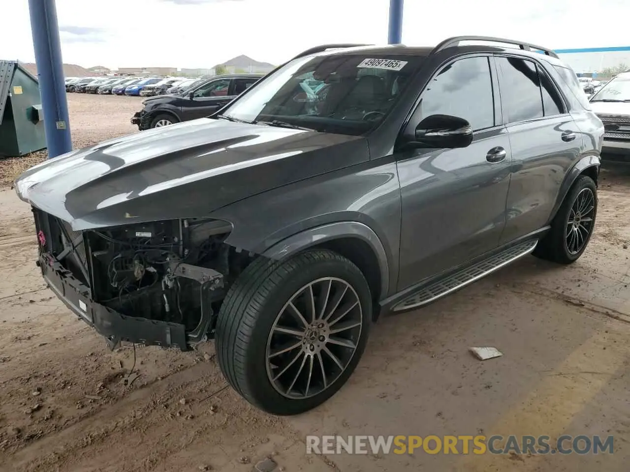 1 Photograph of a damaged car 4JGFB4KB3MA361714 MERCEDES-BENZ GLE-CLASS 2021