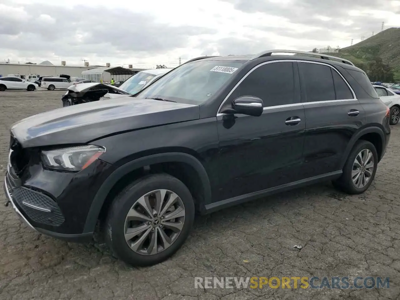 1 Photograph of a damaged car 4JGFB4KB3MA436203 MERCEDES-BENZ GLE-CLASS 2021