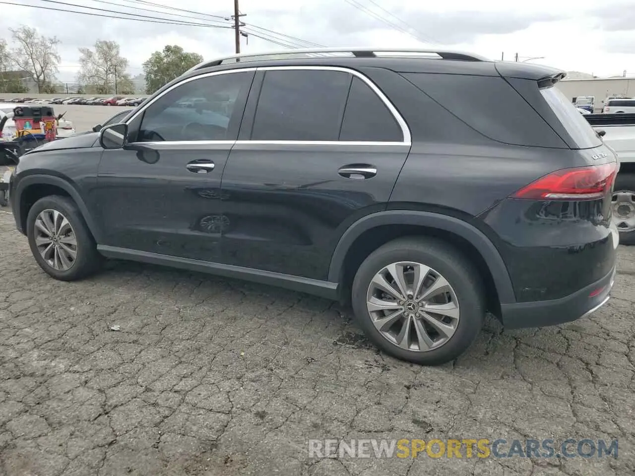 2 Photograph of a damaged car 4JGFB4KB3MA436203 MERCEDES-BENZ GLE-CLASS 2021