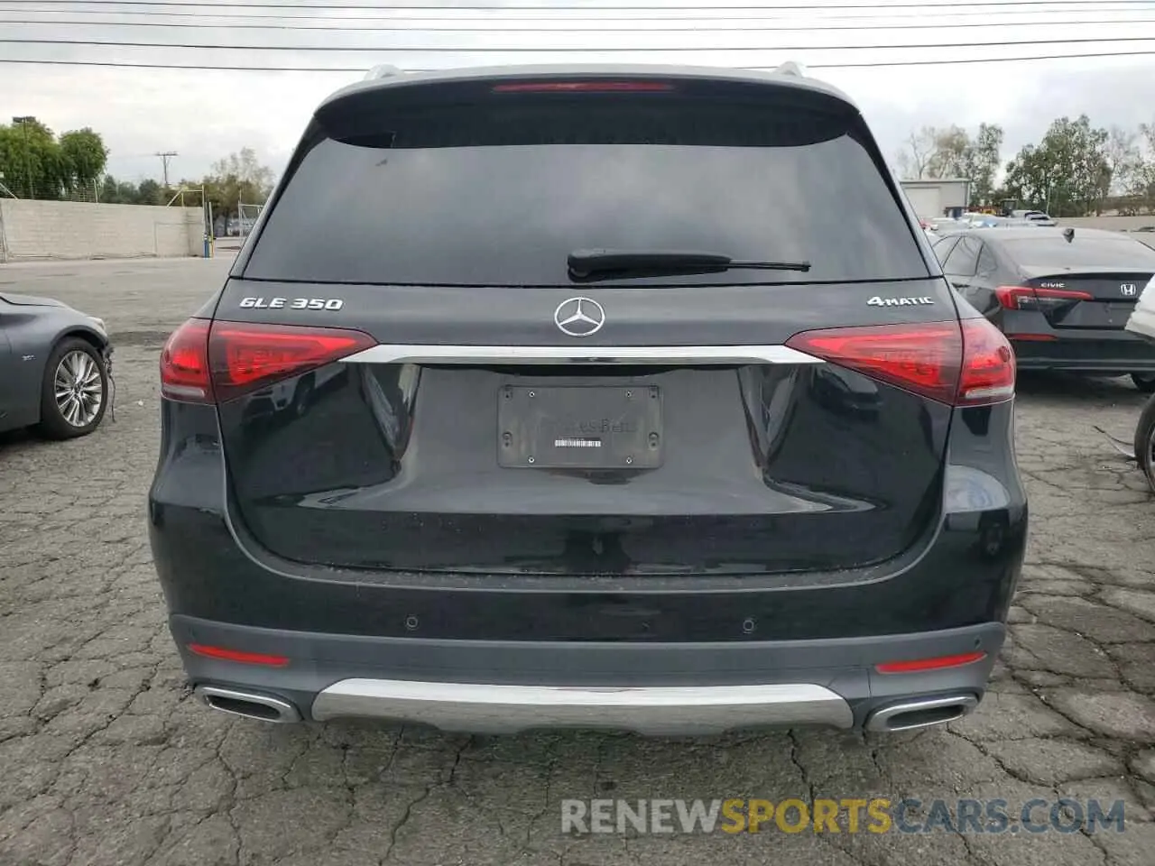 6 Photograph of a damaged car 4JGFB4KB3MA436203 MERCEDES-BENZ GLE-CLASS 2021