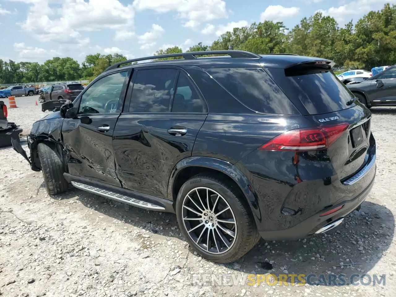 2 Photograph of a damaged car 4JGFB4KB3MA478323 MERCEDES-BENZ GLE-CLASS 2021