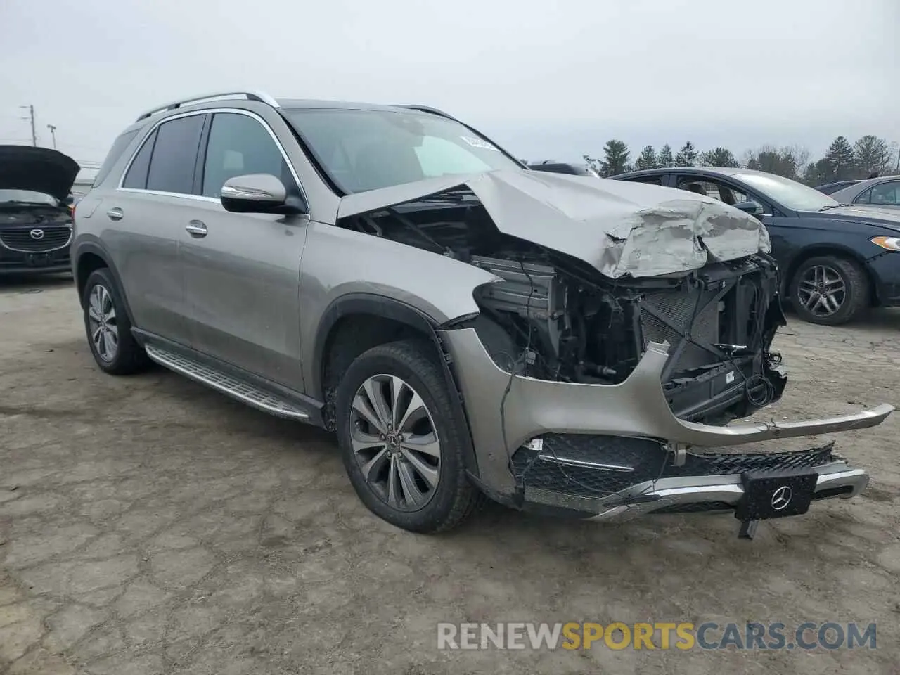 4 Photograph of a damaged car 4JGFB4KB5MA325880 MERCEDES-BENZ GLE-CLASS 2021