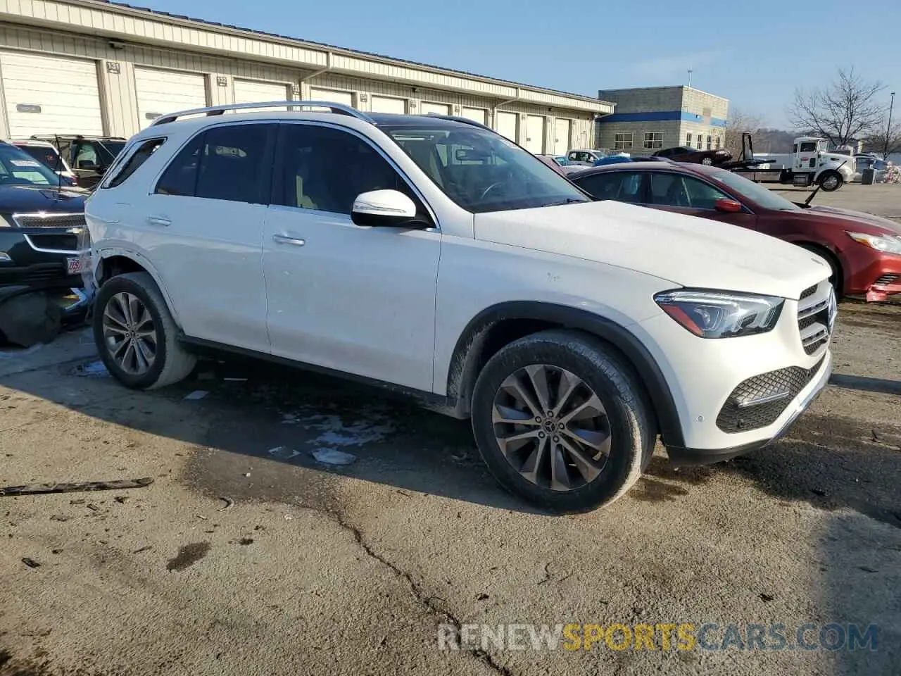 4 Photograph of a damaged car 4JGFB4KB5MA410086 MERCEDES-BENZ GLE-CLASS 2021