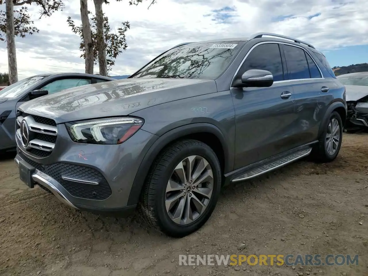 1 Photograph of a damaged car 4JGFB4KB6MA315925 MERCEDES-BENZ GLE-CLASS 2021