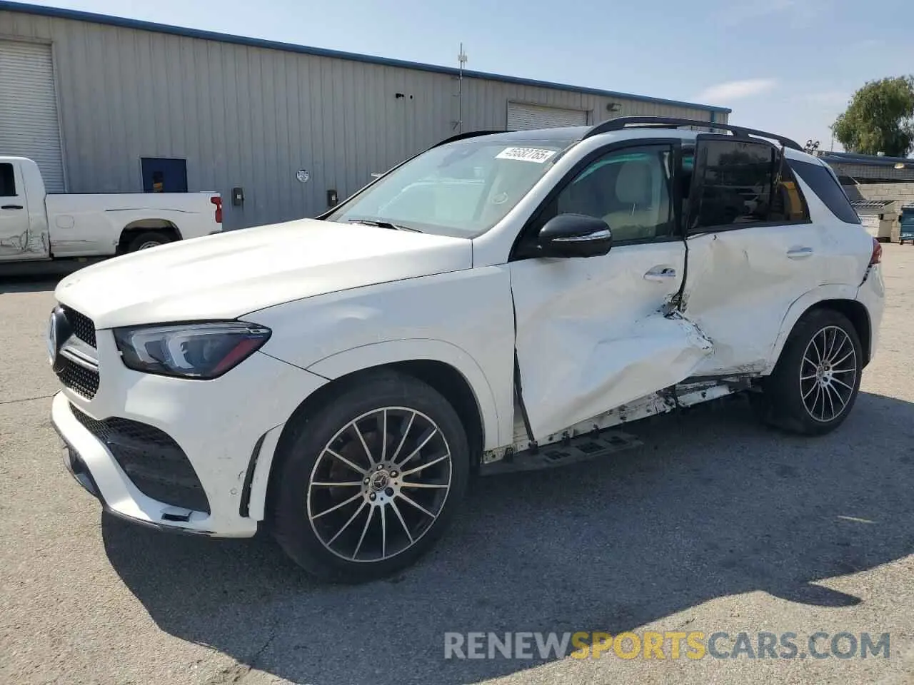 1 Photograph of a damaged car 4JGFB4KB8MA436066 MERCEDES-BENZ GLE-CLASS 2021