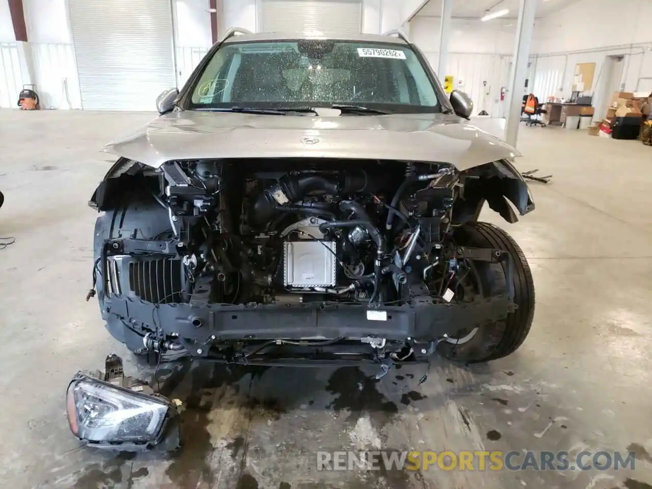 9 Photograph of a damaged car 4JGFB4KB8MA507931 MERCEDES-BENZ GLE-CLASS 2021