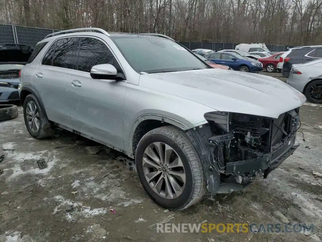 4 Photograph of a damaged car 4JGFB4KBXMA392636 MERCEDES-BENZ GLE-CLASS 2021