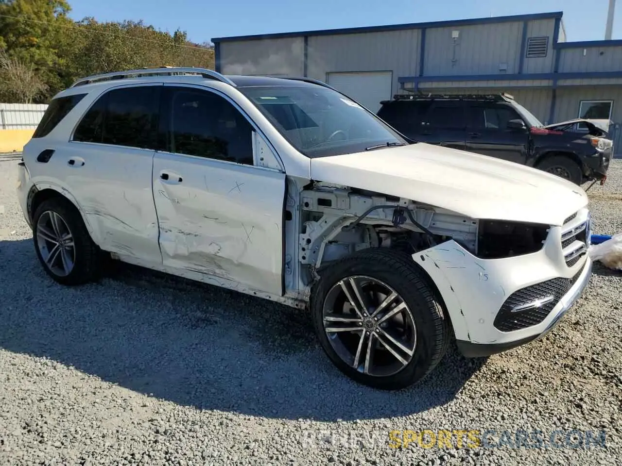 4 Photograph of a damaged car 4JGFB4KBXMA557956 MERCEDES-BENZ GLE-CLASS 2021