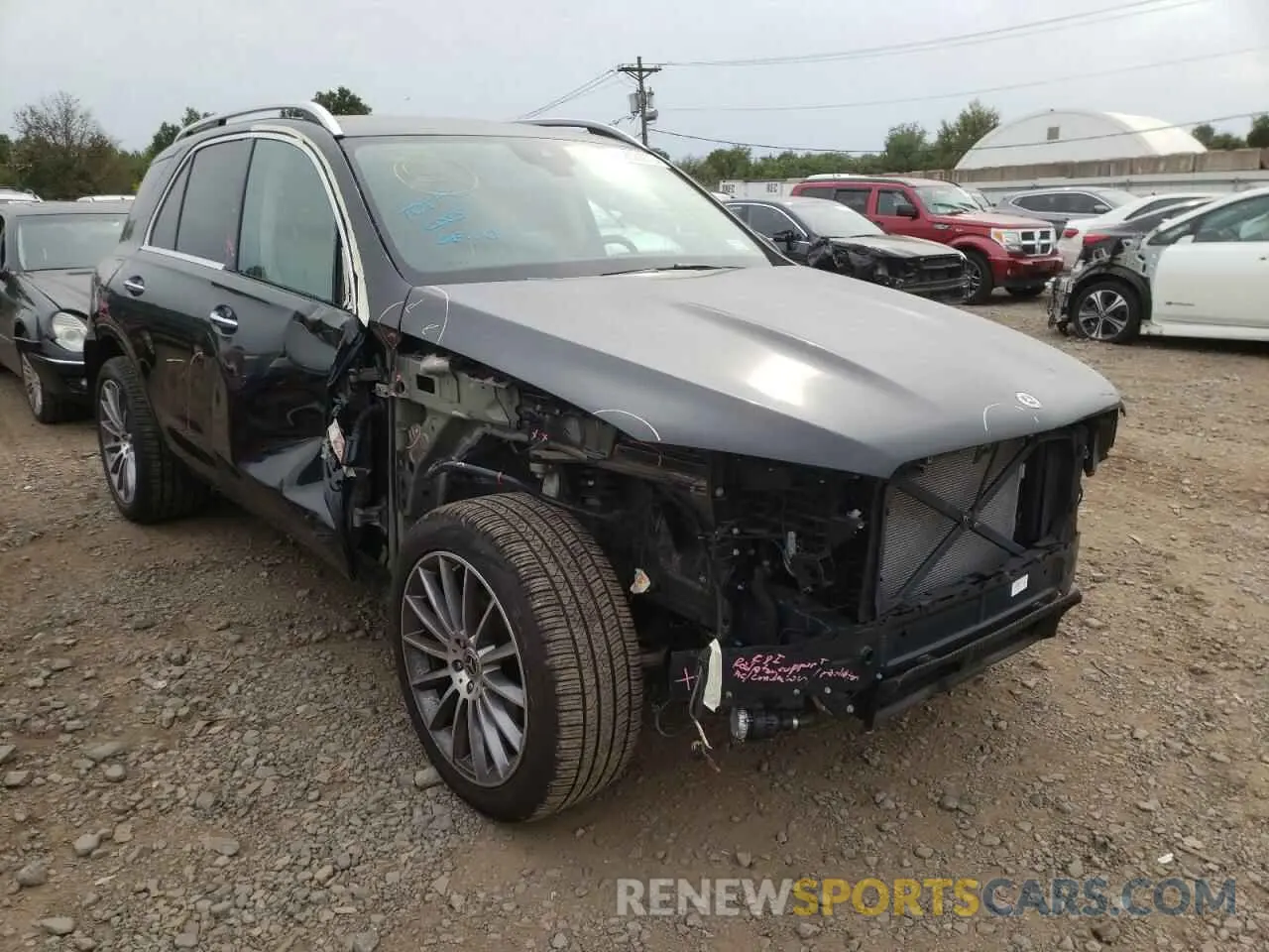 9 Photograph of a damaged car 4JGFB4KBXMA559870 MERCEDES-BENZ GLE-CLASS 2021