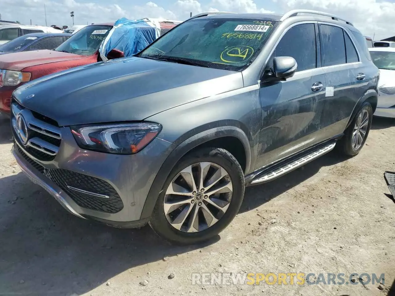 1 Photograph of a damaged car 4JGFB4KE2MA478498 MERCEDES-BENZ GLE-CLASS 2021