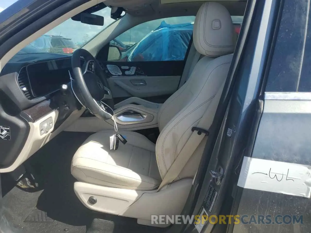 7 Photograph of a damaged car 4JGFB4KE2MA478498 MERCEDES-BENZ GLE-CLASS 2021