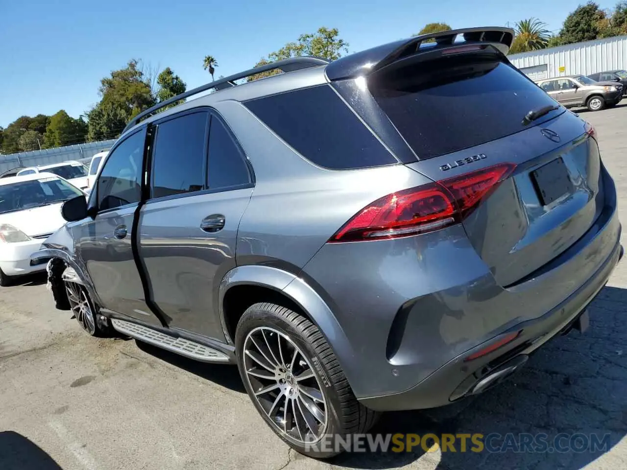 2 Photograph of a damaged car 4JGFB4KEXMA445054 MERCEDES-BENZ GLE-CLASS 2021