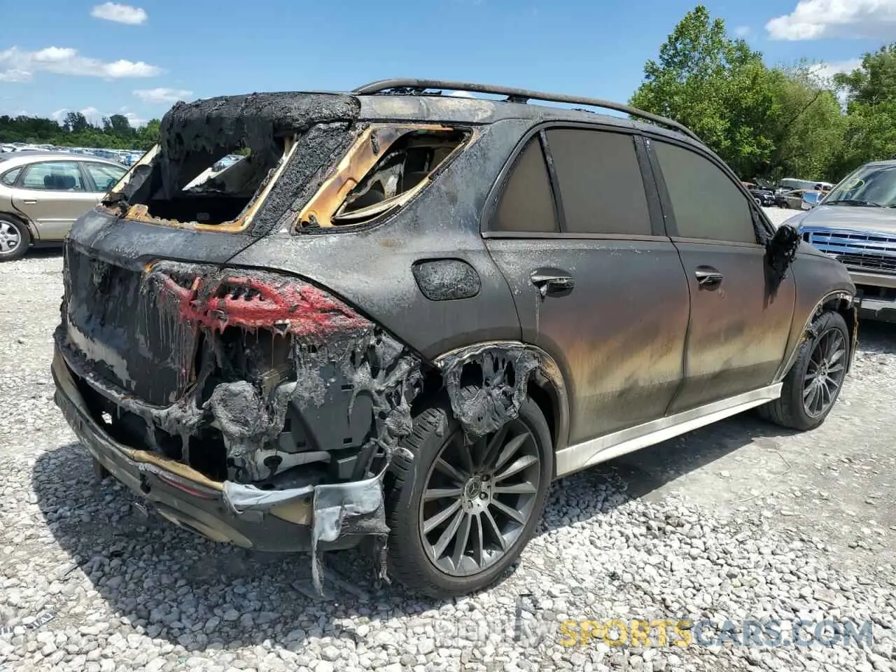 3 Photograph of a damaged car 4JGFB5KB1MA408924 MERCEDES-BENZ GLE-CLASS 2021