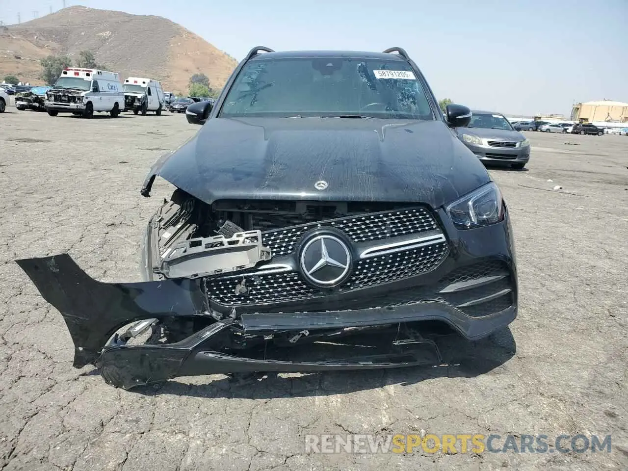 5 Photograph of a damaged car 4JGFB5KB1MA427022 MERCEDES-BENZ GLE-CLASS 2021