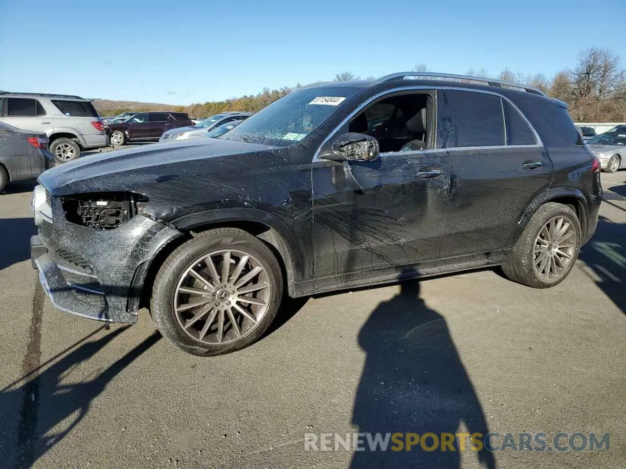 1 Photograph of a damaged car 4JGFB5KB1MA449425 MERCEDES-BENZ GLE-CLASS 2021