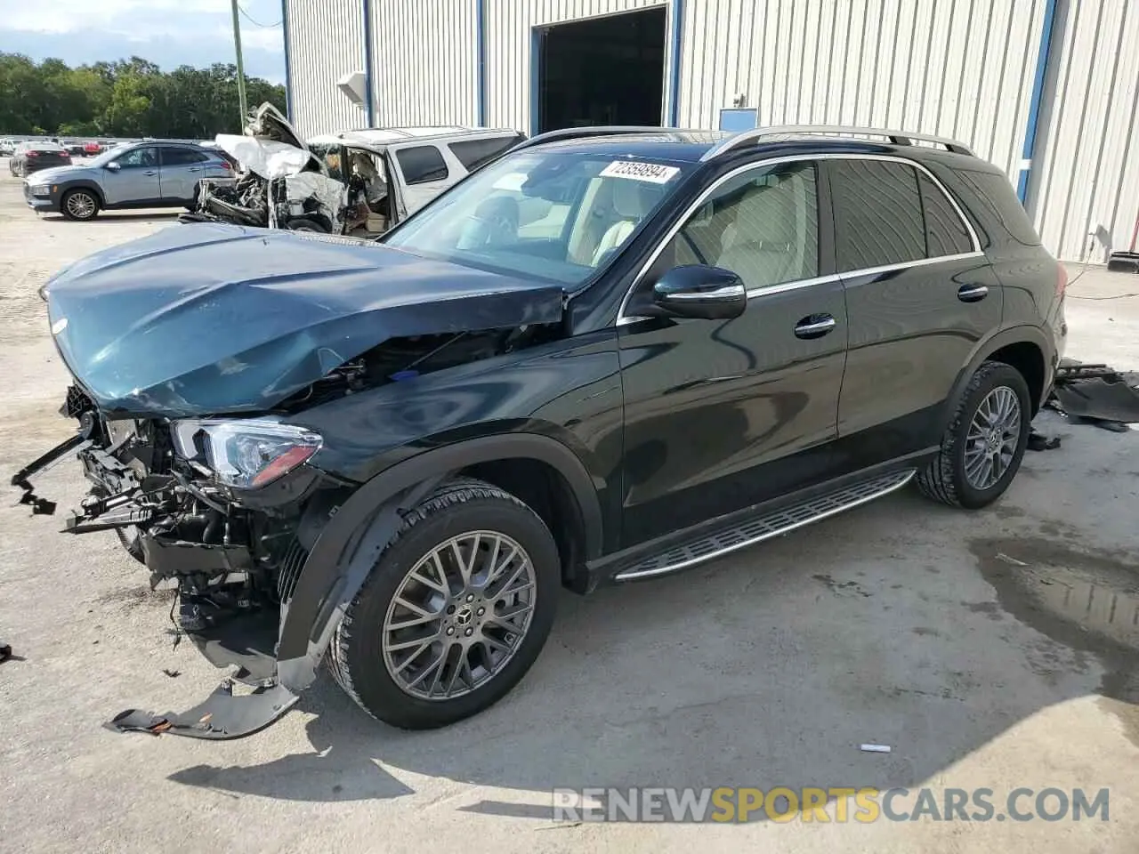 1 Photograph of a damaged car 4JGFB5KB6MA475065 MERCEDES-BENZ GLE-CLASS 2021