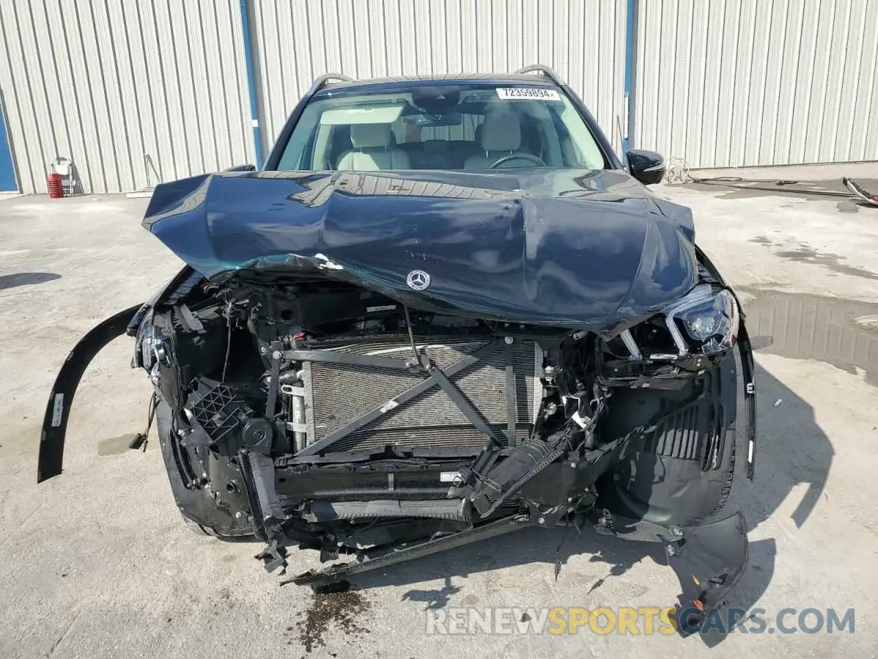 5 Photograph of a damaged car 4JGFB5KB6MA475065 MERCEDES-BENZ GLE-CLASS 2021