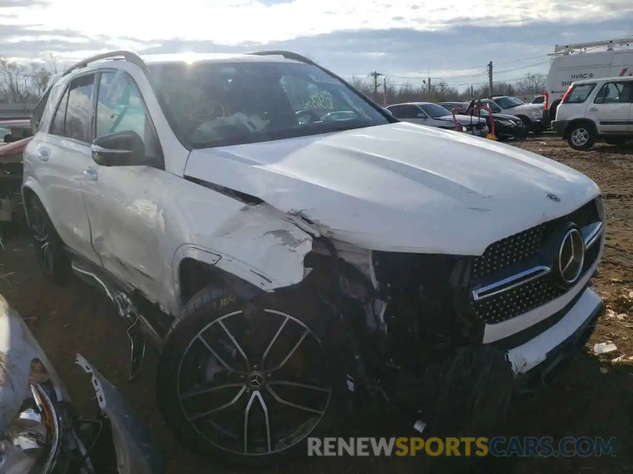 1 Photograph of a damaged car 4JGFB5KB7MA435948 MERCEDES-BENZ GLE-CLASS 2021