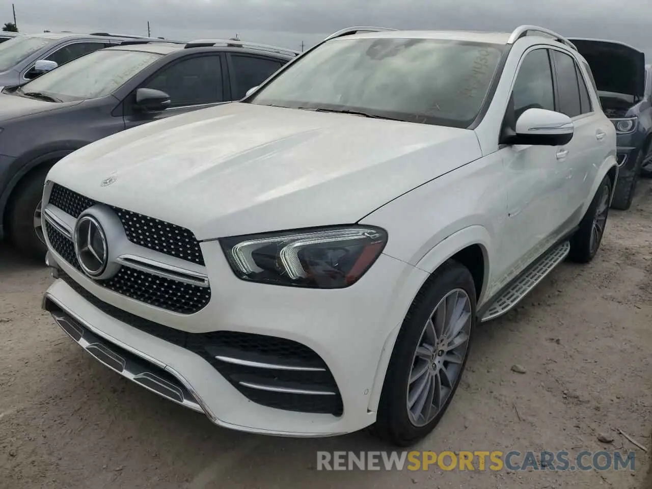 1 Photograph of a damaged car 4JGFB5KB8MA448174 MERCEDES-BENZ GLE-CLASS 2021