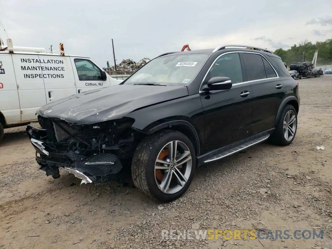 1 Photograph of a damaged car 4JGFB5KB9MA299161 MERCEDES-BENZ GLE-CLASS 2021
