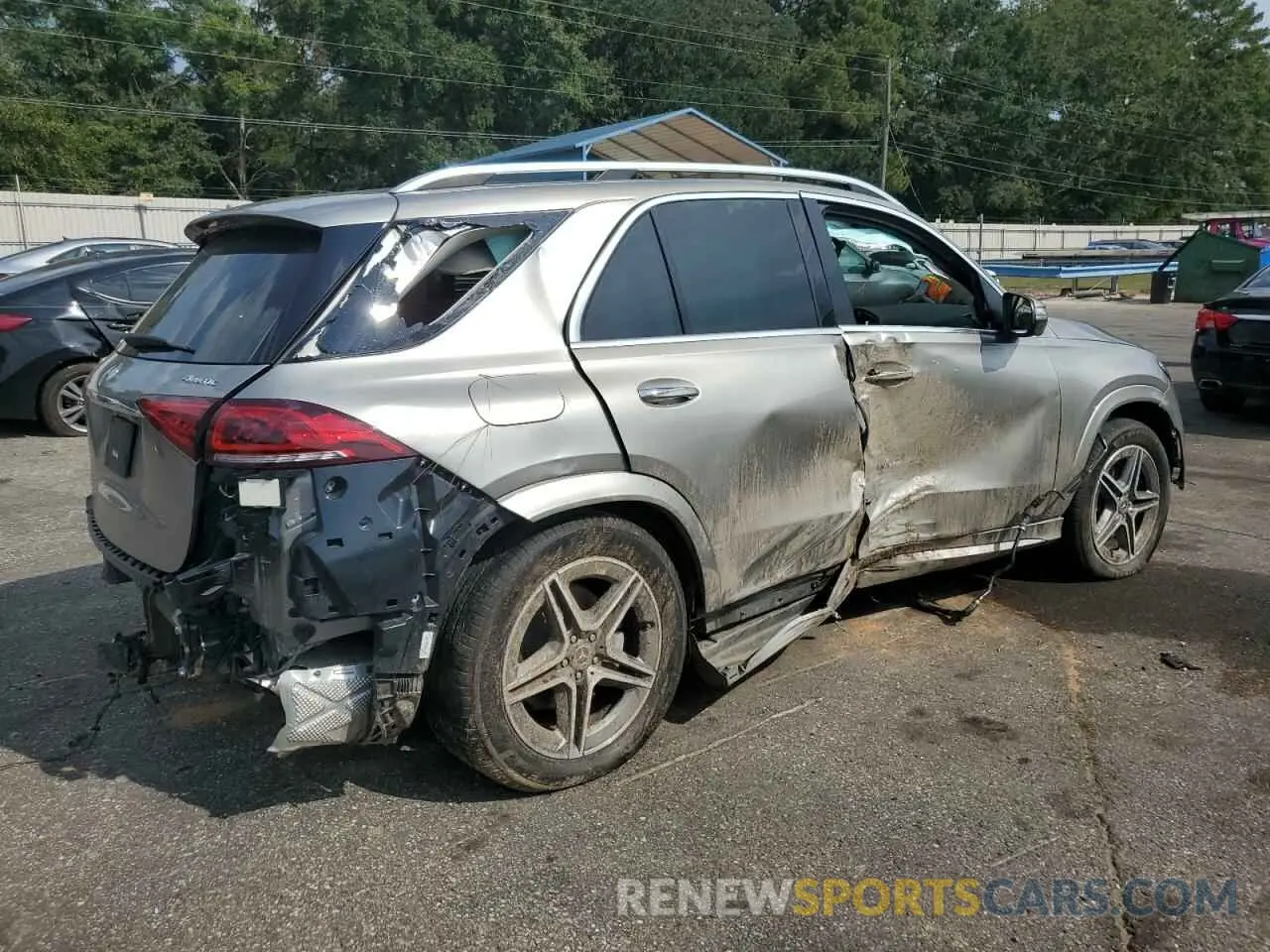 3 Photograph of a damaged car 4JGFB5KBXMA498851 MERCEDES-BENZ GLE-CLASS 2021