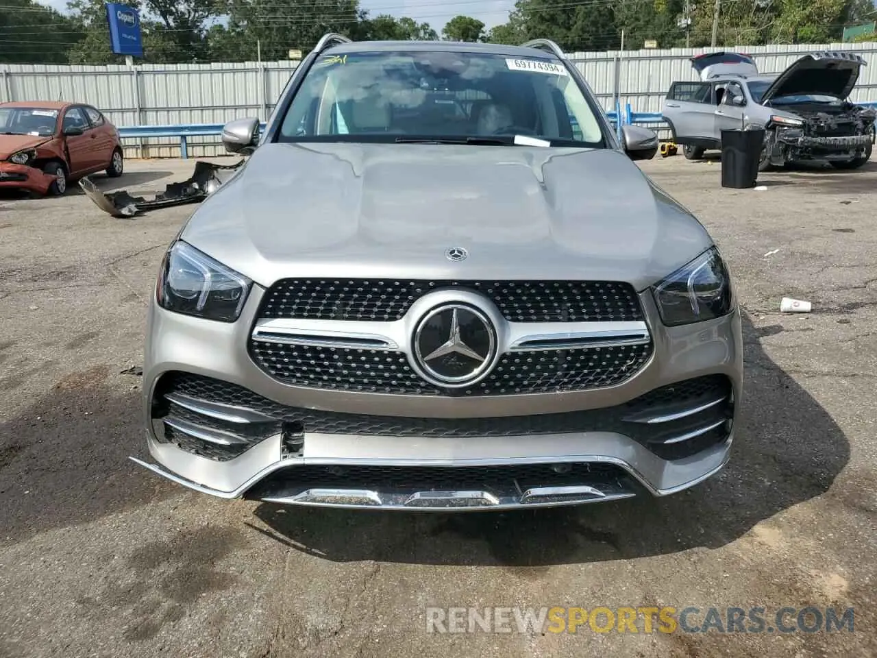5 Photograph of a damaged car 4JGFB5KBXMA498851 MERCEDES-BENZ GLE-CLASS 2021