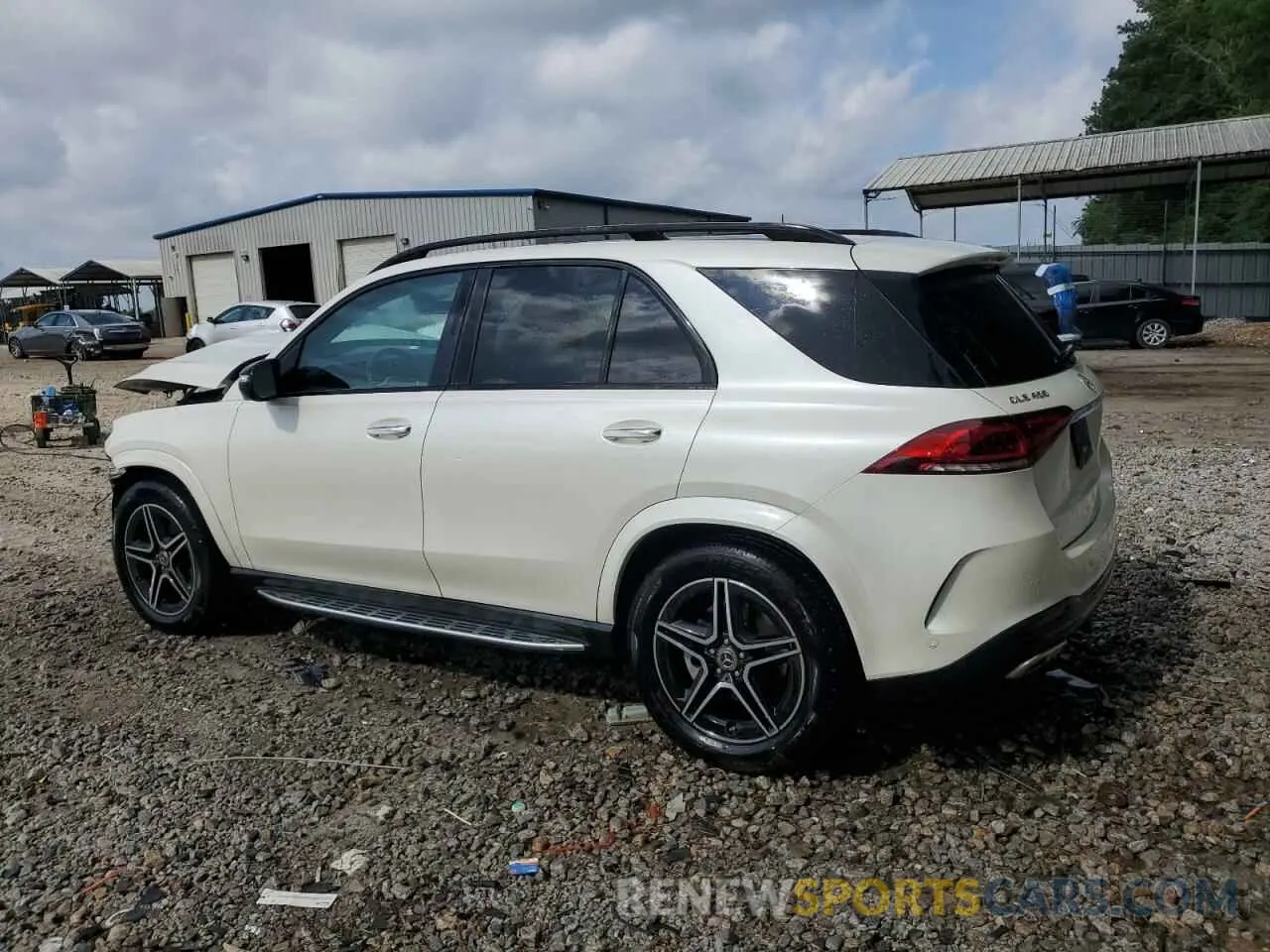 2 Photograph of a damaged car 4JGFB5KBXMA568476 MERCEDES-BENZ GLE-CLASS 2021