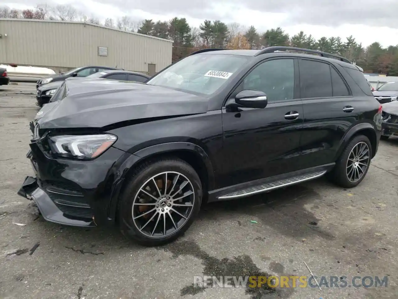 1 Photograph of a damaged car 4JGFB5KE0MA570960 MERCEDES-BENZ GLE-CLASS 2021