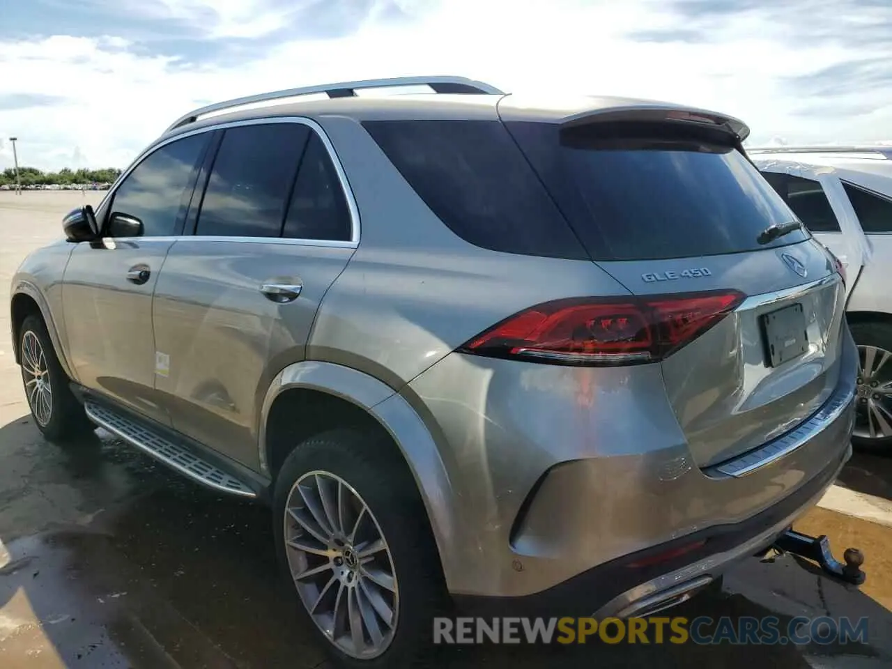 2 Photograph of a damaged car 4JGFB5KE6MA513419 MERCEDES-BENZ GLE-CLASS 2021
