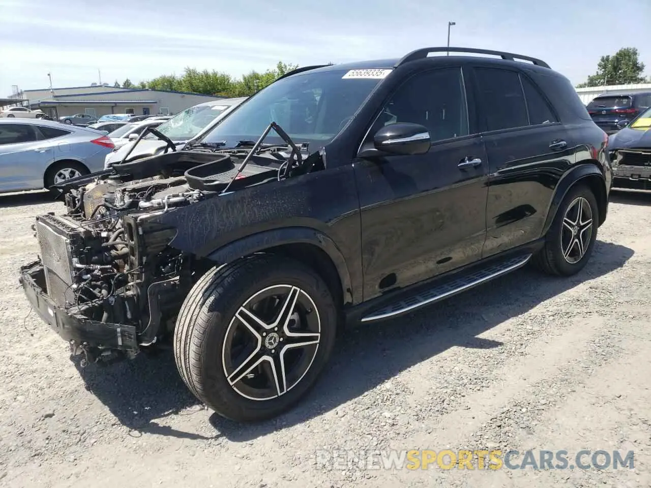 1 Photograph of a damaged car 4JGFB5KE9MA321329 MERCEDES-BENZ GLE-CLASS 2021