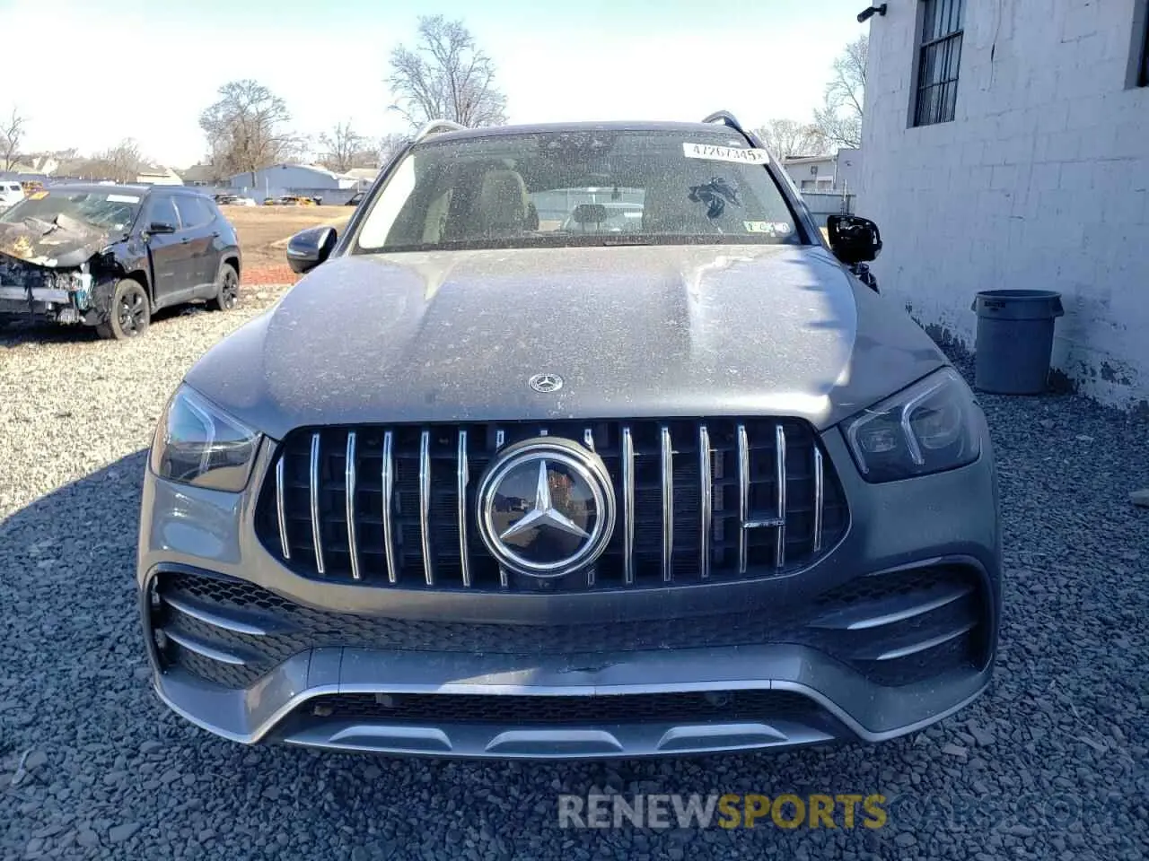 5 Photograph of a damaged car 4JGFB6BB0MA506784 MERCEDES-BENZ GLE-CLASS 2021