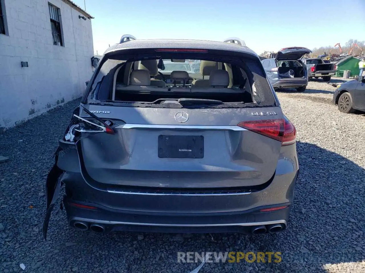 6 Photograph of a damaged car 4JGFB6BB0MA506784 MERCEDES-BENZ GLE-CLASS 2021