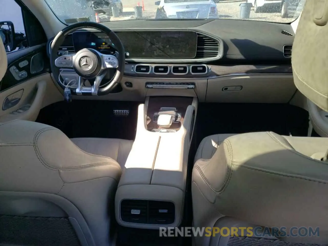 8 Photograph of a damaged car 4JGFB6BB0MA506784 MERCEDES-BENZ GLE-CLASS 2021