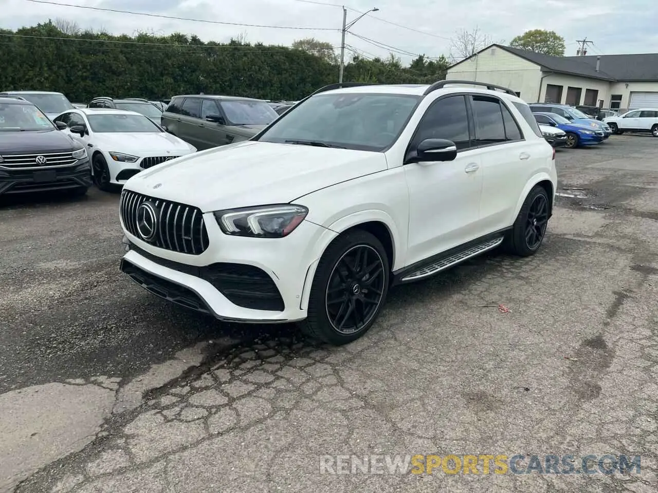 1 Photograph of a damaged car 4JGFB6BB1MA291531 MERCEDES-BENZ GLE-CLASS 2021