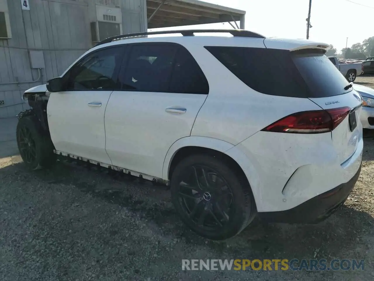 2 Photograph of a damaged car 4JGFB6BB2MA445048 MERCEDES-BENZ GLE-CLASS 2021