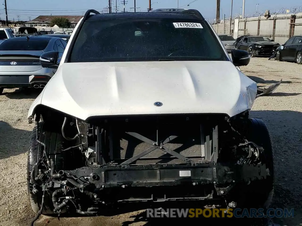 5 Photograph of a damaged car 4JGFB6BB2MA445048 MERCEDES-BENZ GLE-CLASS 2021