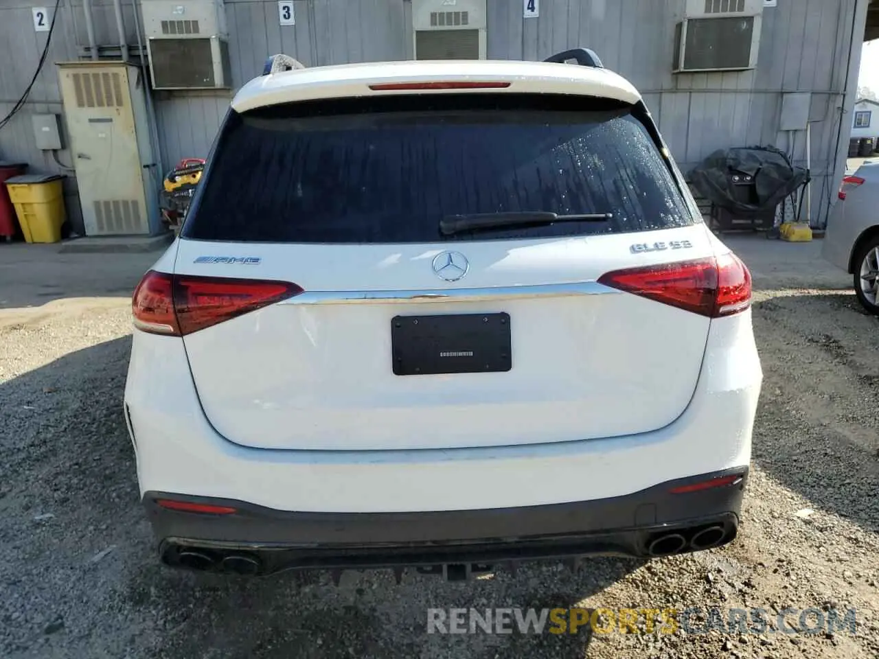 6 Photograph of a damaged car 4JGFB6BB2MA445048 MERCEDES-BENZ GLE-CLASS 2021