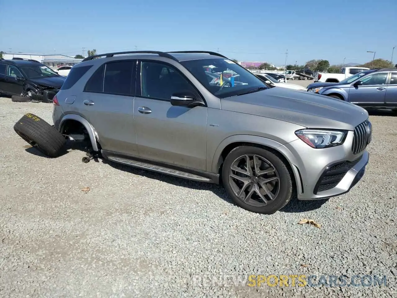 4 Photograph of a damaged car 4JGFB6BB3MA398659 MERCEDES-BENZ GLE-CLASS 2021