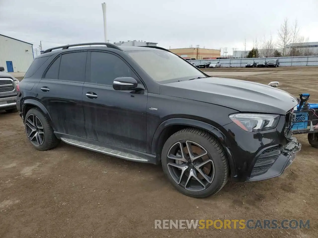 4 Photograph of a damaged car 4JGFB6BB7MA544352 MERCEDES-BENZ GLE-CLASS 2021