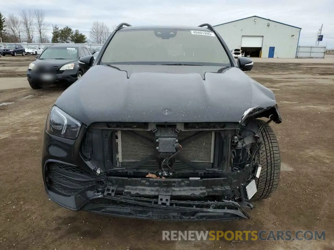 5 Photograph of a damaged car 4JGFB6BB7MA544352 MERCEDES-BENZ GLE-CLASS 2021