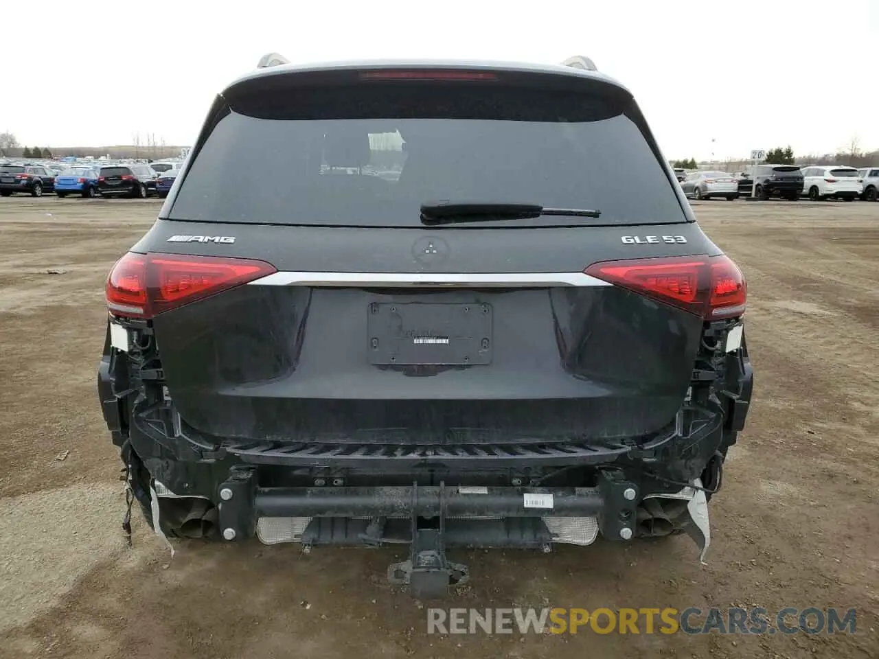 6 Photograph of a damaged car 4JGFB6BB7MA544352 MERCEDES-BENZ GLE-CLASS 2021