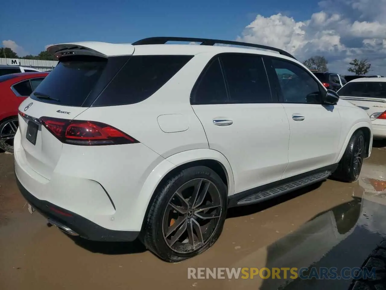 3 Photograph of a damaged car 4JGFB8GB6MA577265 MERCEDES-BENZ GLE-CLASS 2021