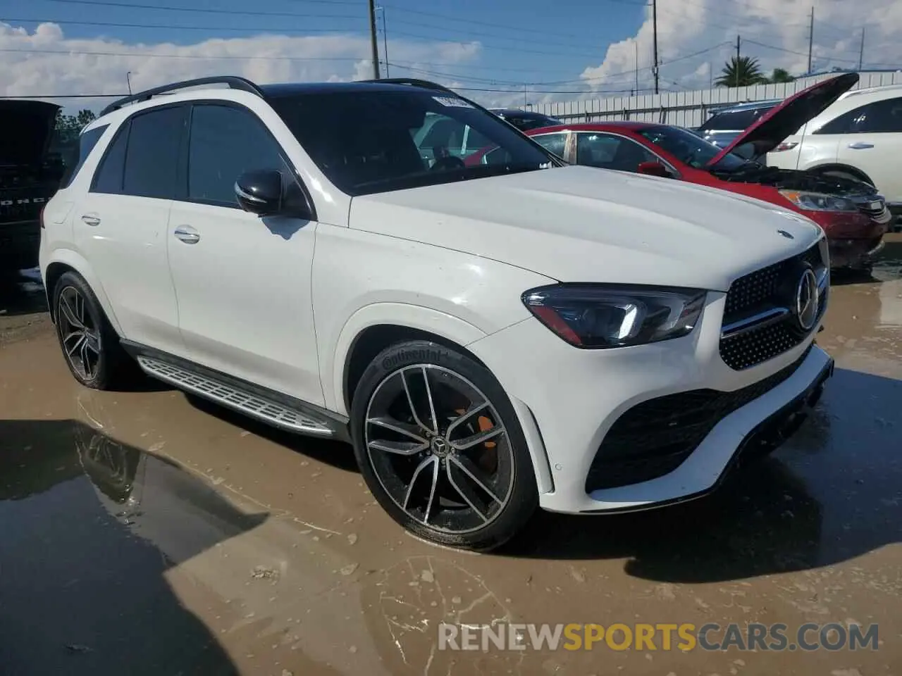 4 Photograph of a damaged car 4JGFB8GB6MA577265 MERCEDES-BENZ GLE-CLASS 2021
