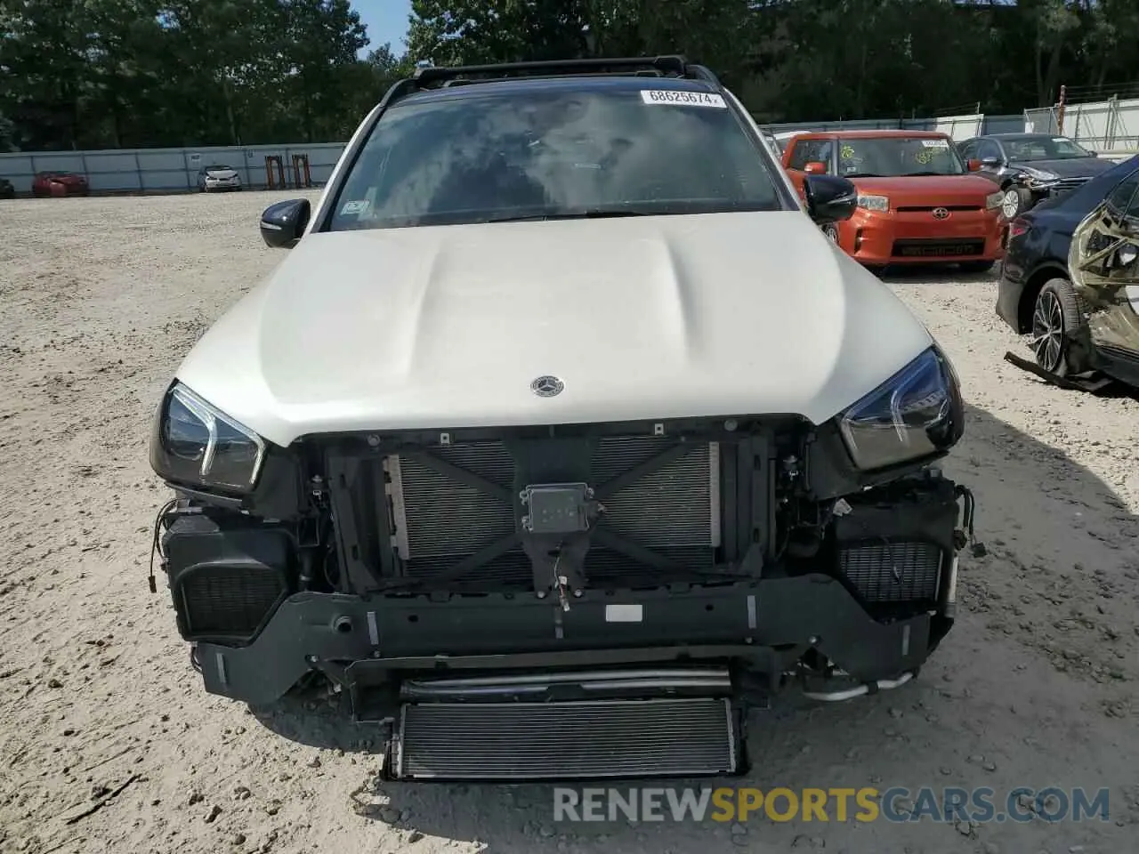 5 Photograph of a damaged car 4JGFB8KB0MA530983 MERCEDES-BENZ GLE-CLASS 2021